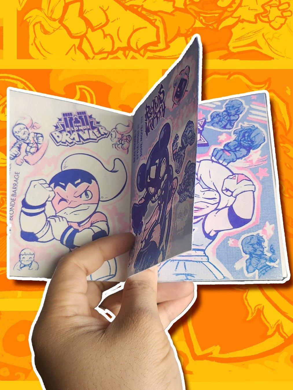 Lucha Calienté - Round 1 Riso Zine product image (6)