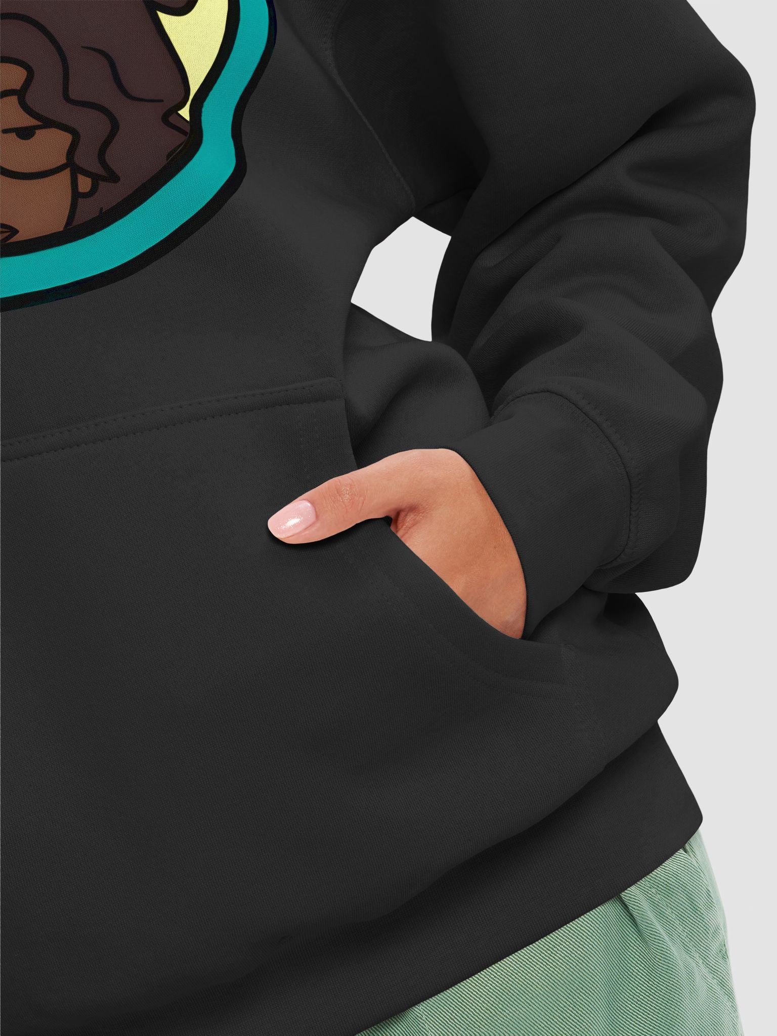 Afro LoFi Music Logo Hoodie product image (4)