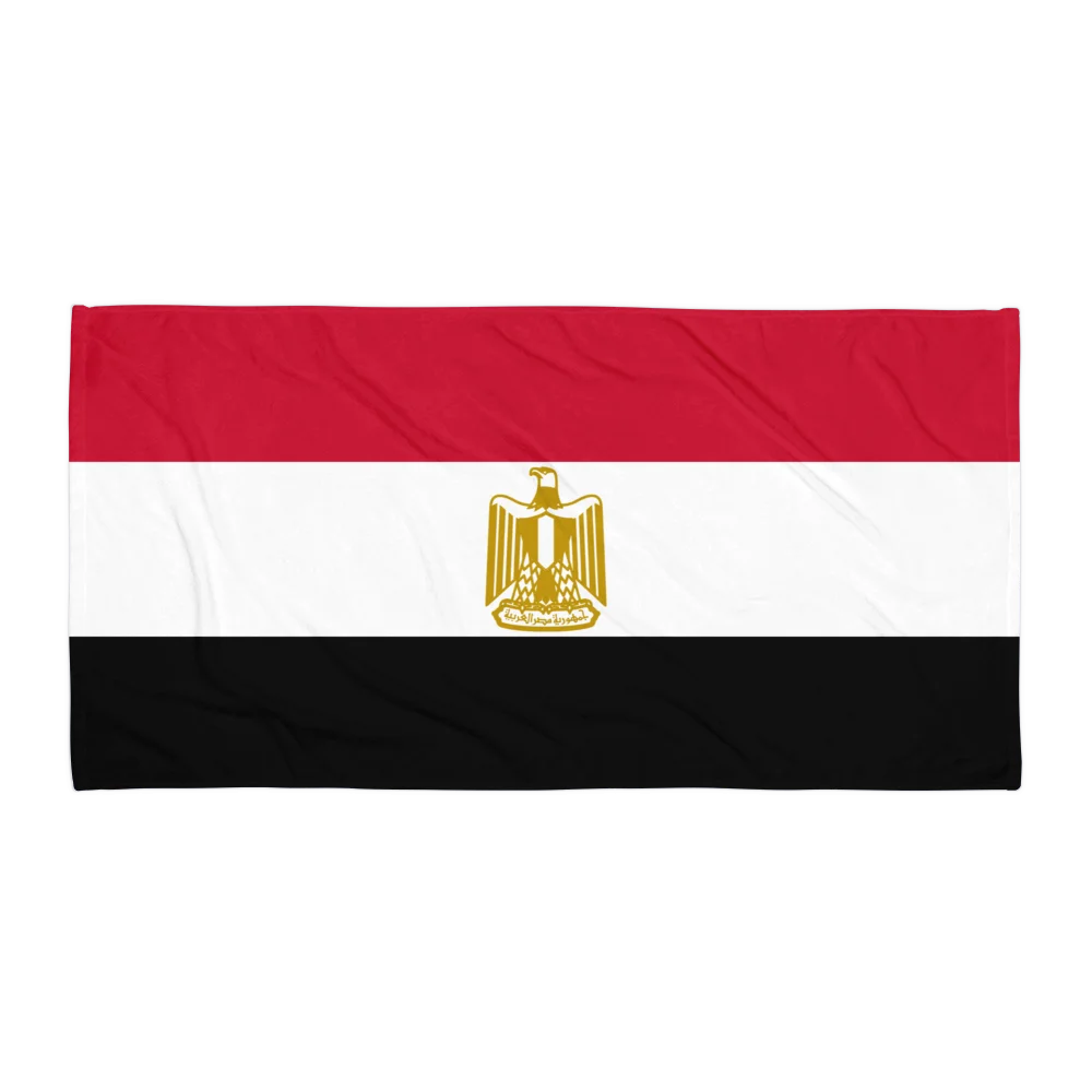 Egypt Flag Beach Towel product image (1)