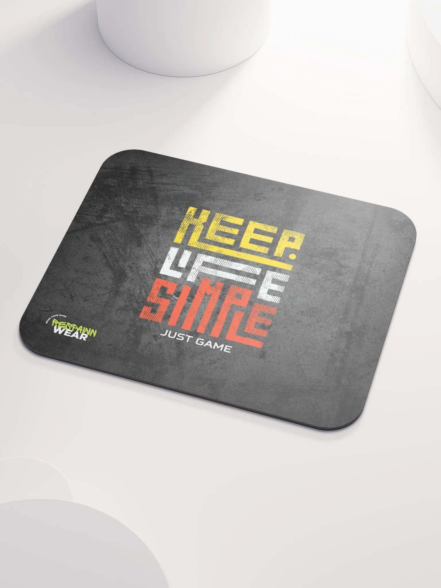 Keep Life Simple Mouse Pad product image (3)