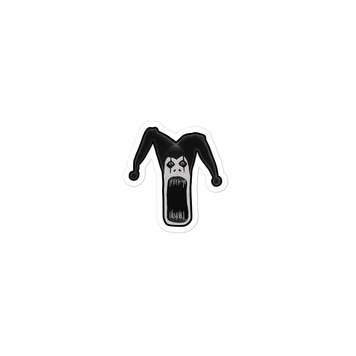Jester’s Scream™ — Shadow Edition Sticker product image (1)
