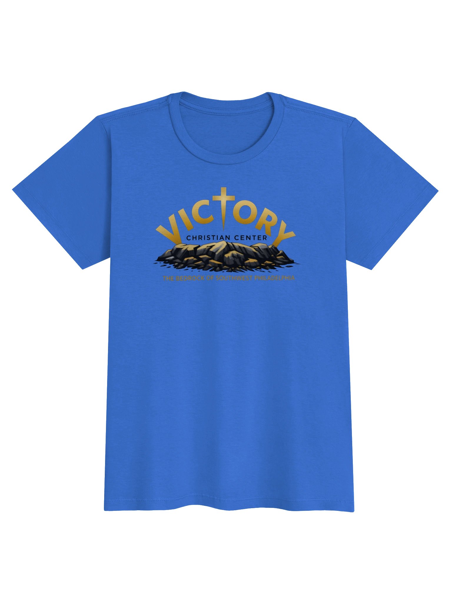 Women's Victory Christian Center Bedrock Logo Tee product image (2)