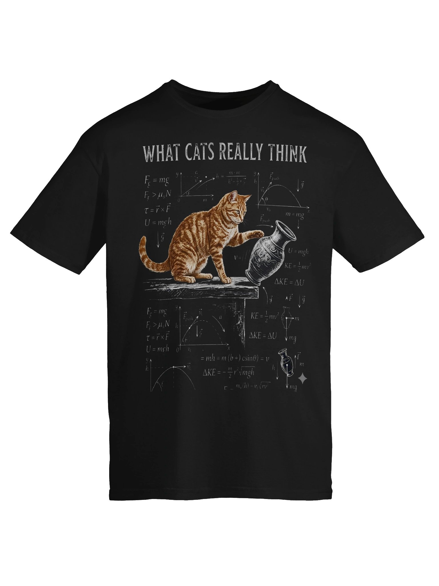 What Cats Really Think – Scientific Cat Chaos T-Sh product image (22)