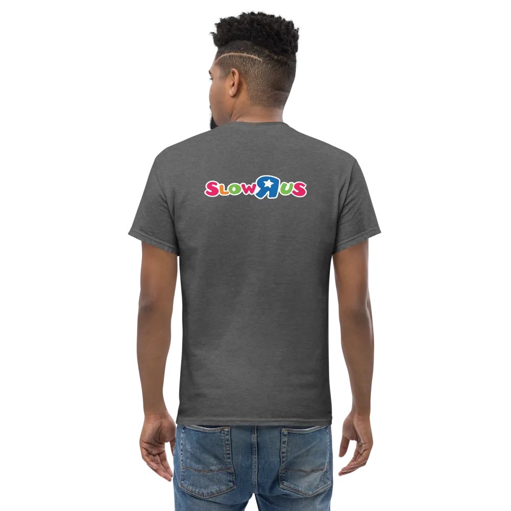 SLOW-R-US UNISEX EMBROIDERED HEAVY TEE product image (6)