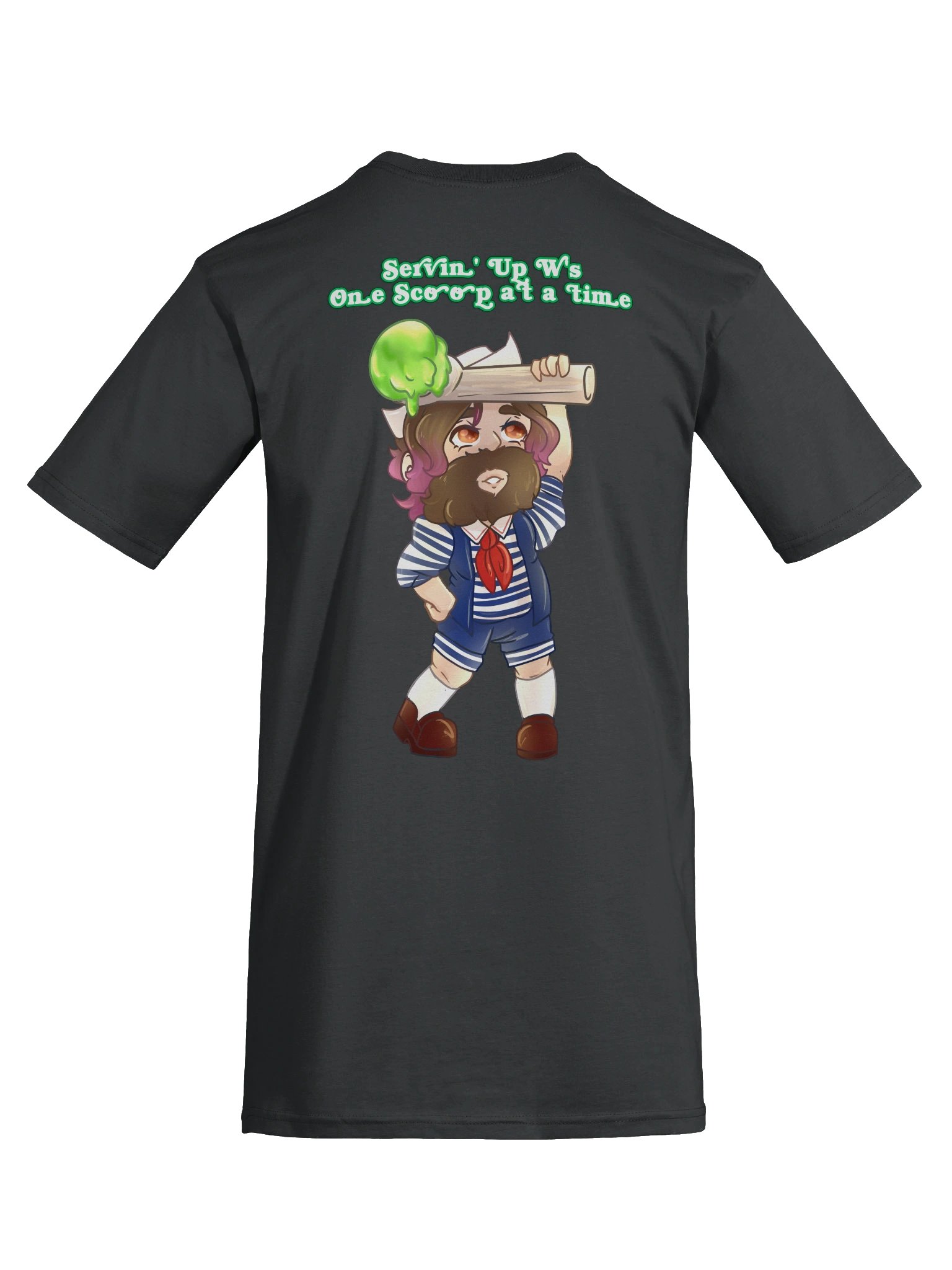 Servin' Scoops Ecto HEAVY T-SHIRT product image (41)