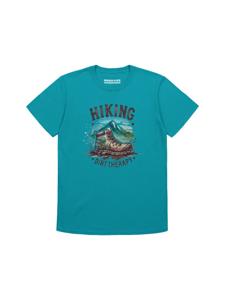 Hiking Dirt Therapy: Unisex T-Shirt product image (1)