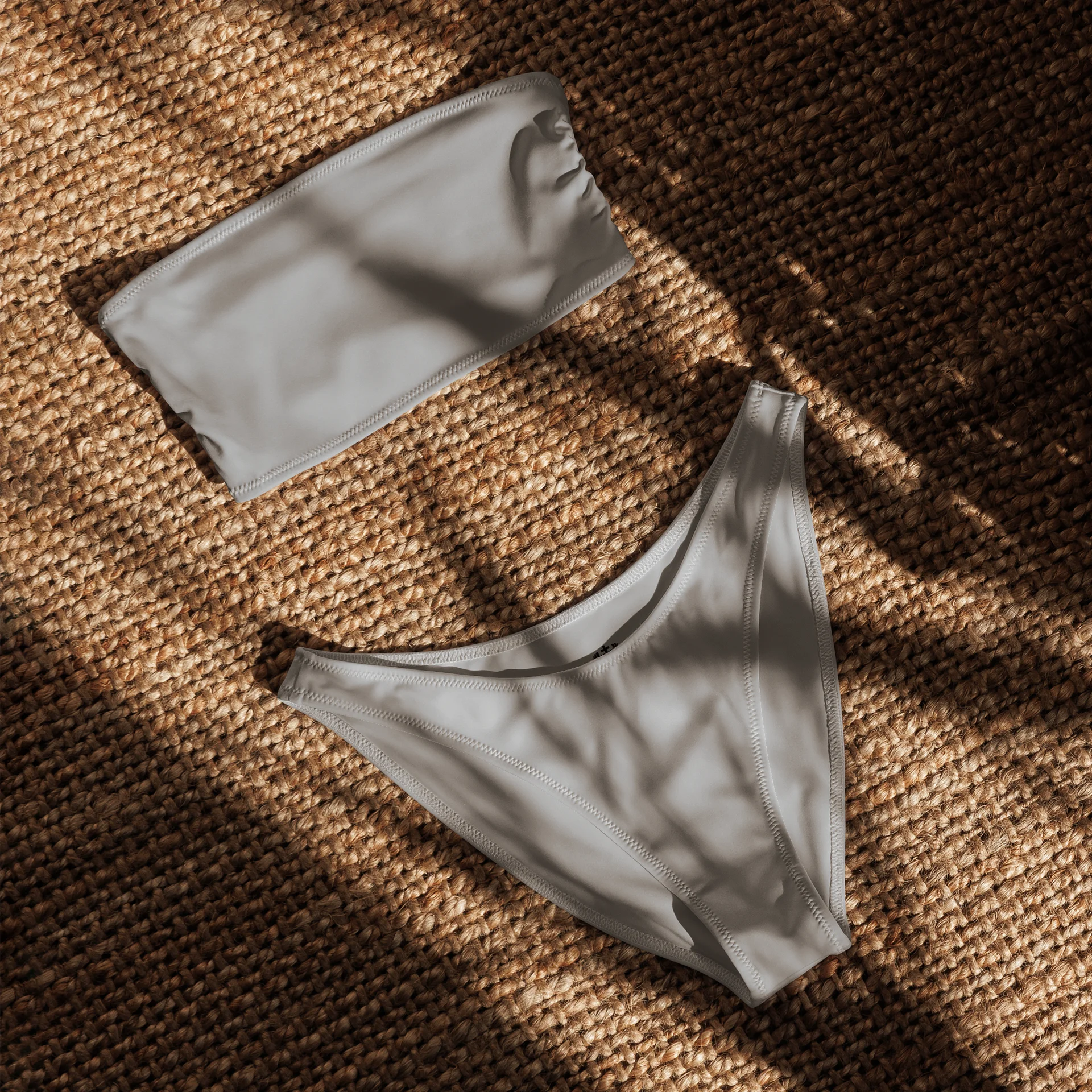 His House Womens Bandeau Bikini Set - Silver product image (6)