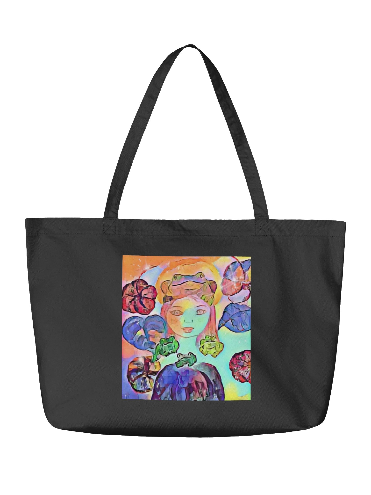 Warts & All Organic Cotton Wide Tote product image (2)