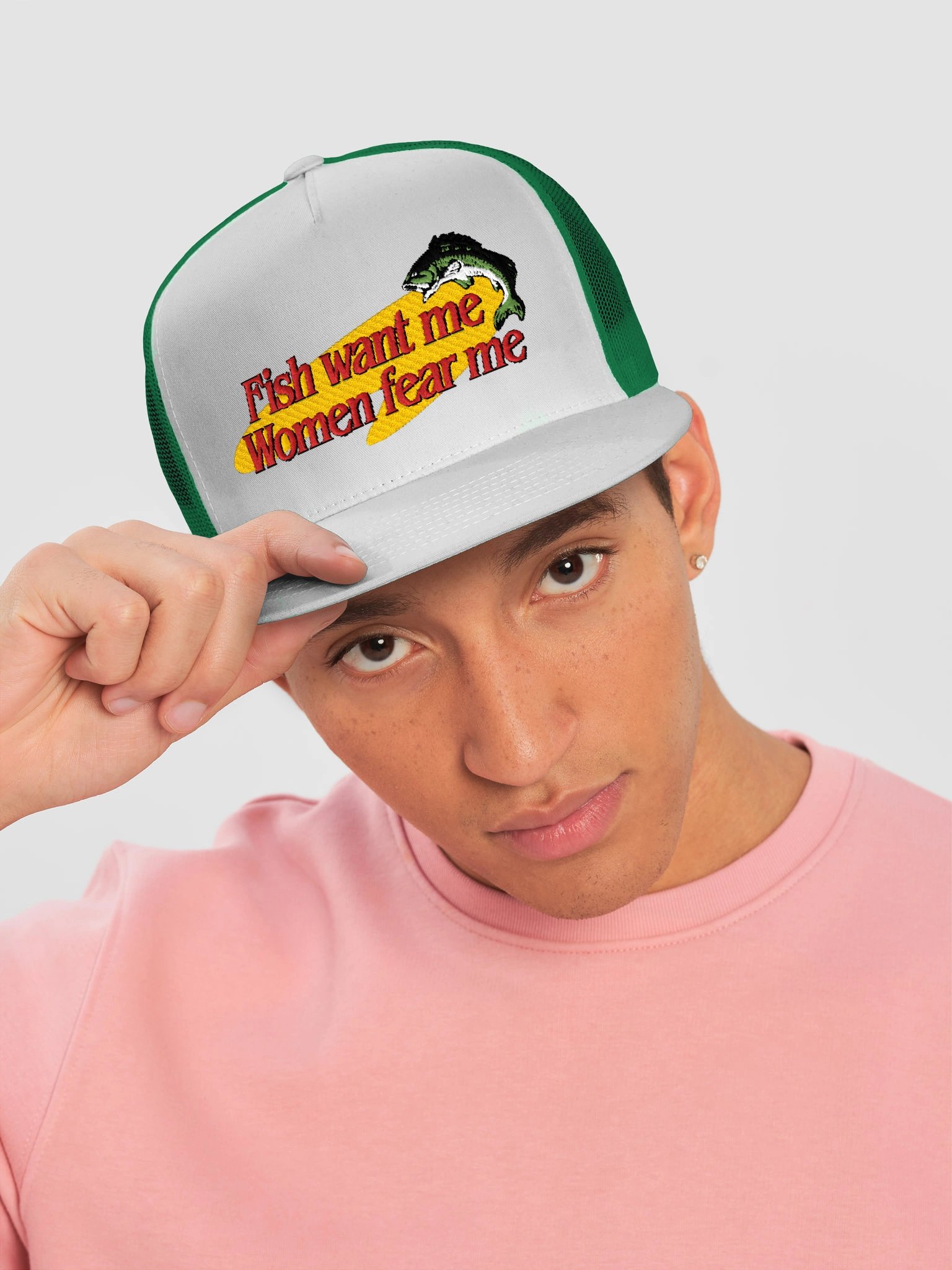 Fish Want Me, Women Fear Me Trucker Cap product image (14)