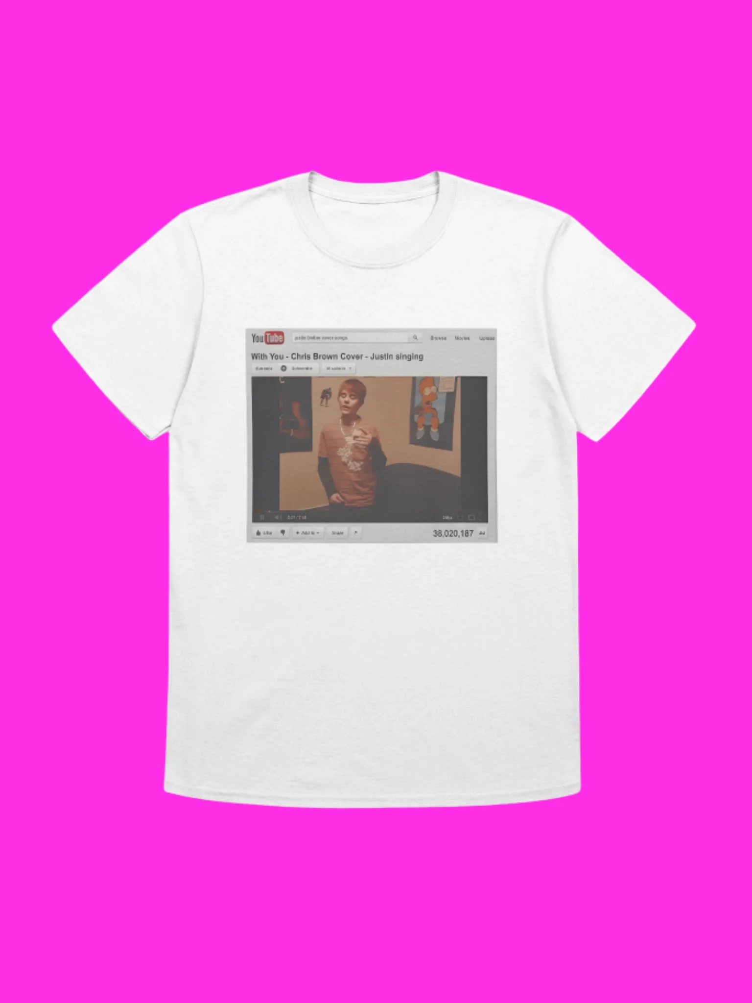 Justin Bieber With You T-Shirt product image (113)