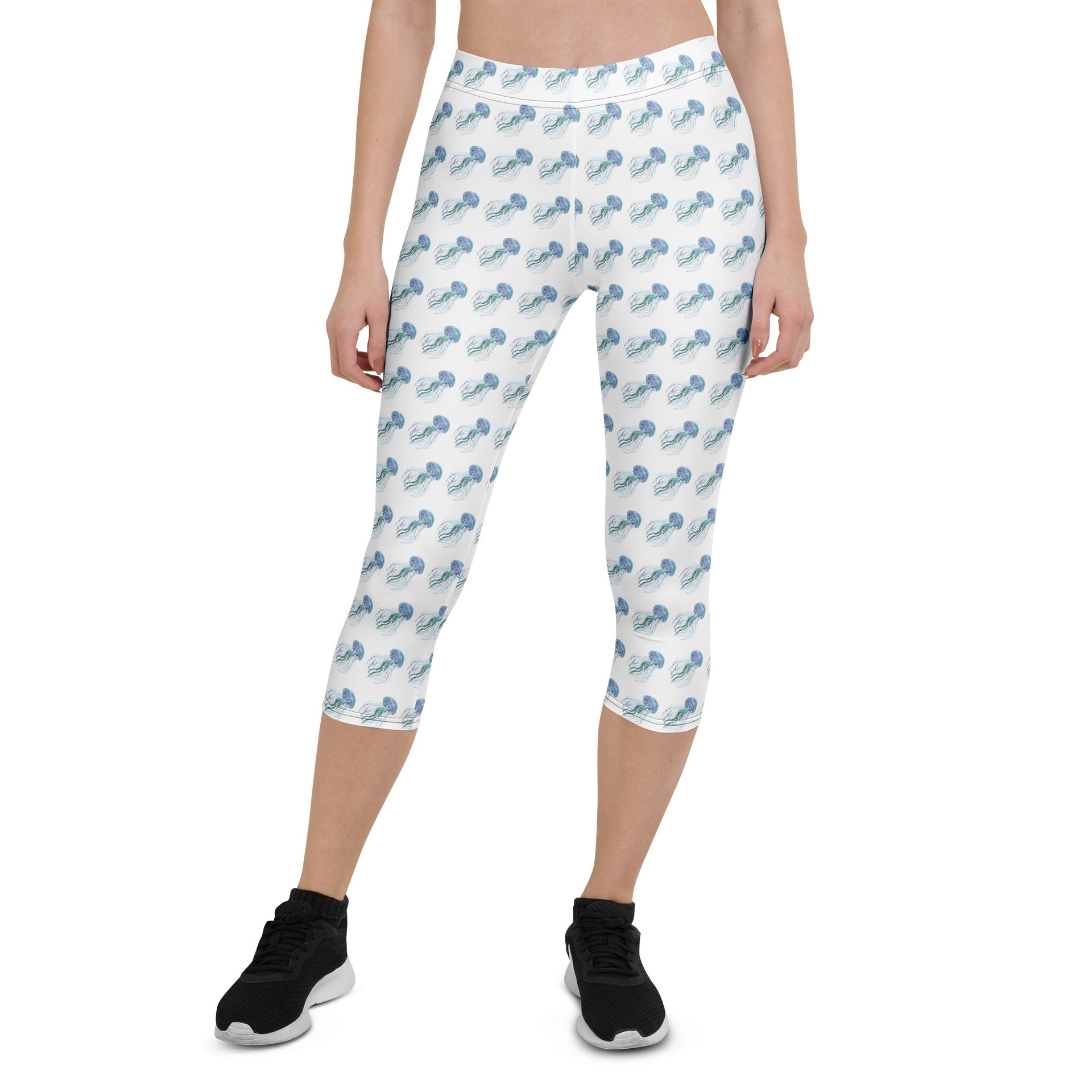 "JELLYFISH" CAPRI LEGGINGS product image (1)