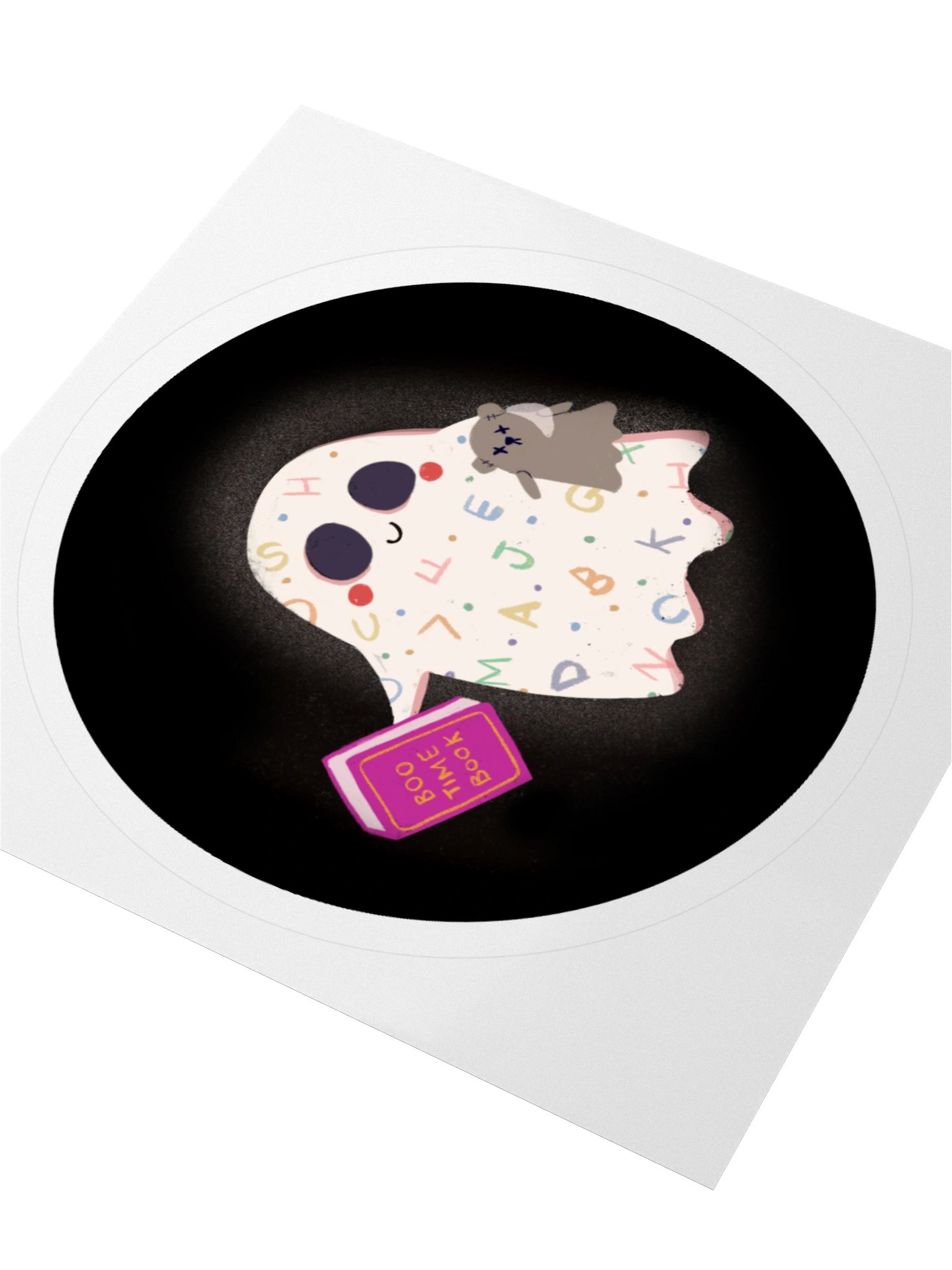 Little Ghost Bedtime - Vinyl Sticker product image (3)