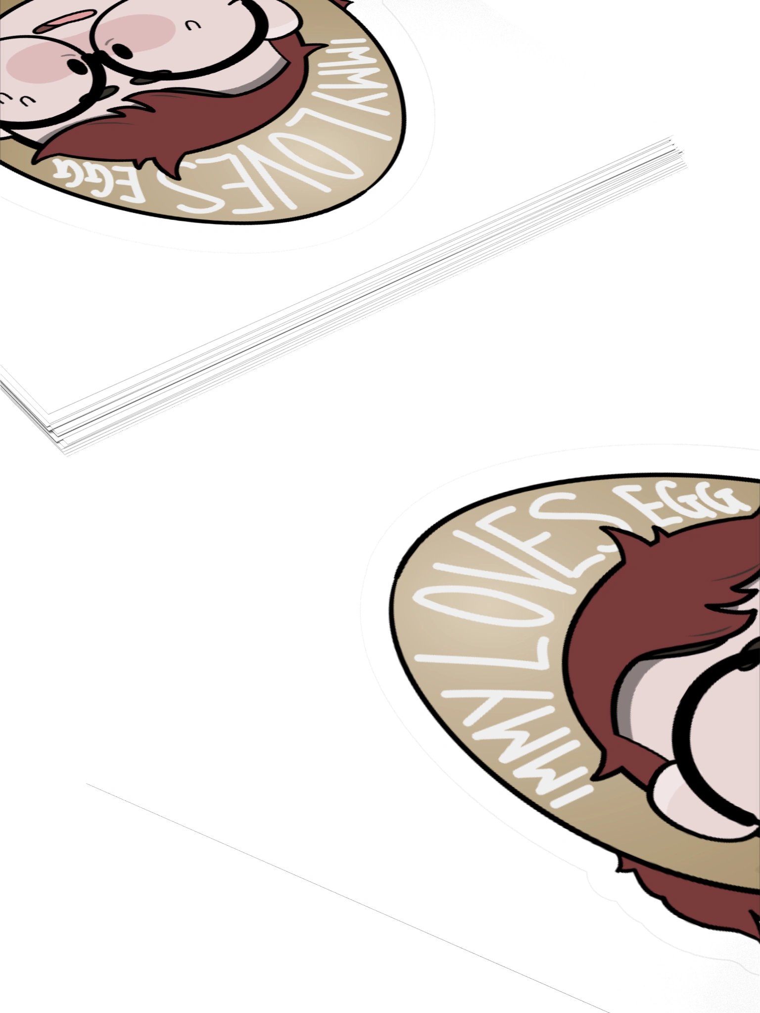 Immy Loves Egg Sticker product image (4)