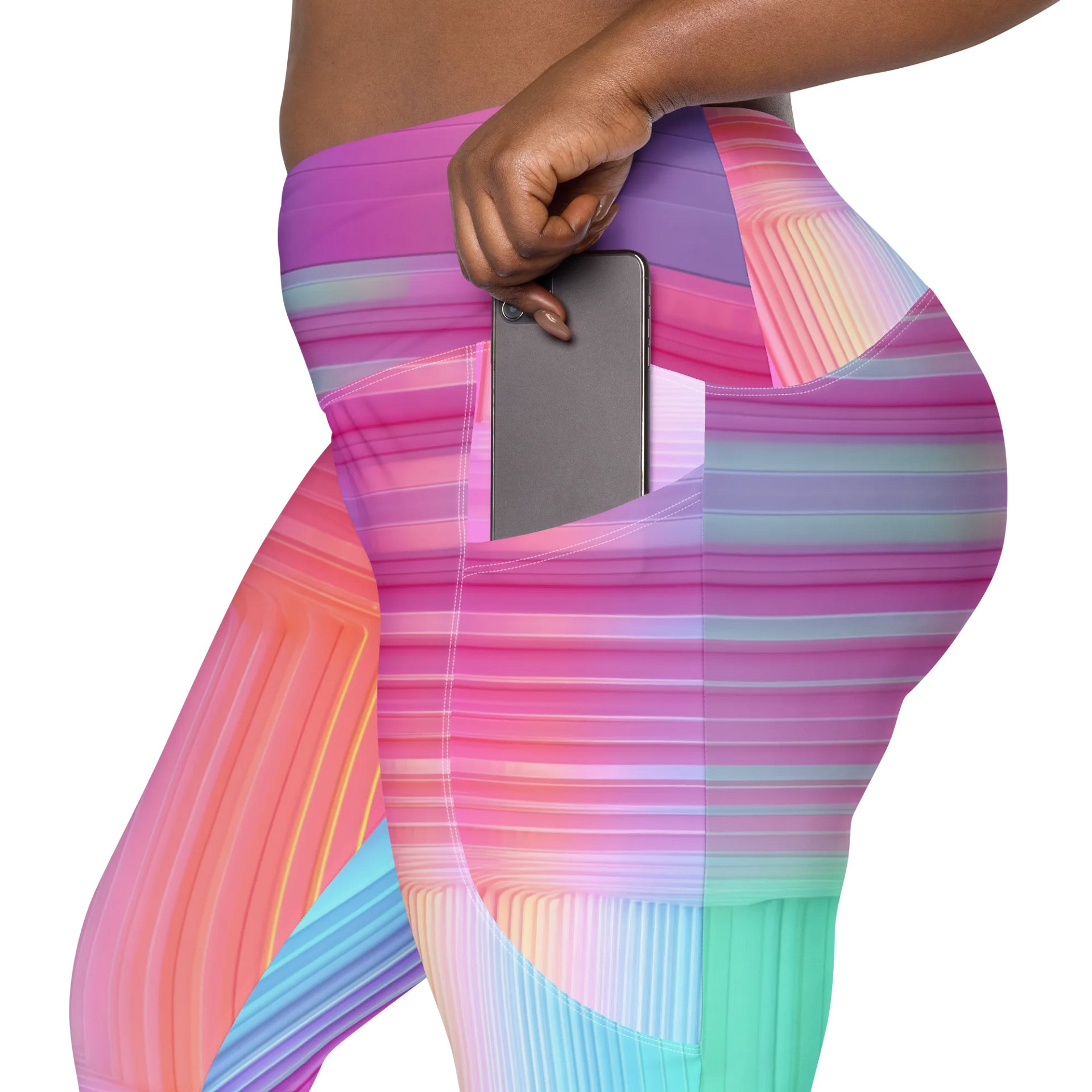 Surreal Spectrum Crossover Leggings product image (8)