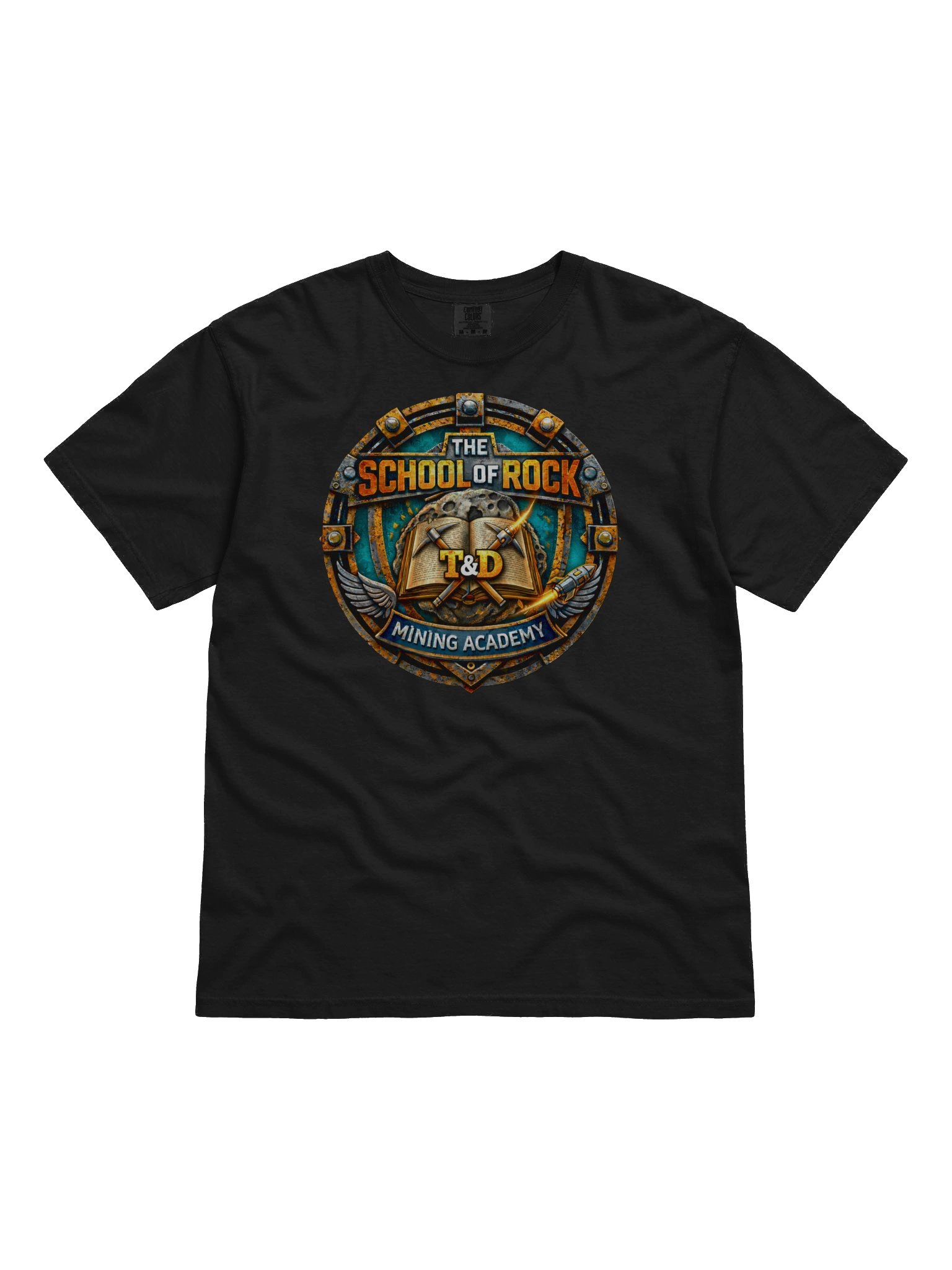 Mining Academy – School of Rock Tee product image (1)