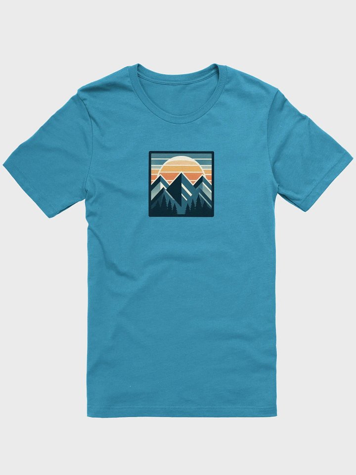 Retro Mountain Sunset T-Shirt | Ai Design product image (8)