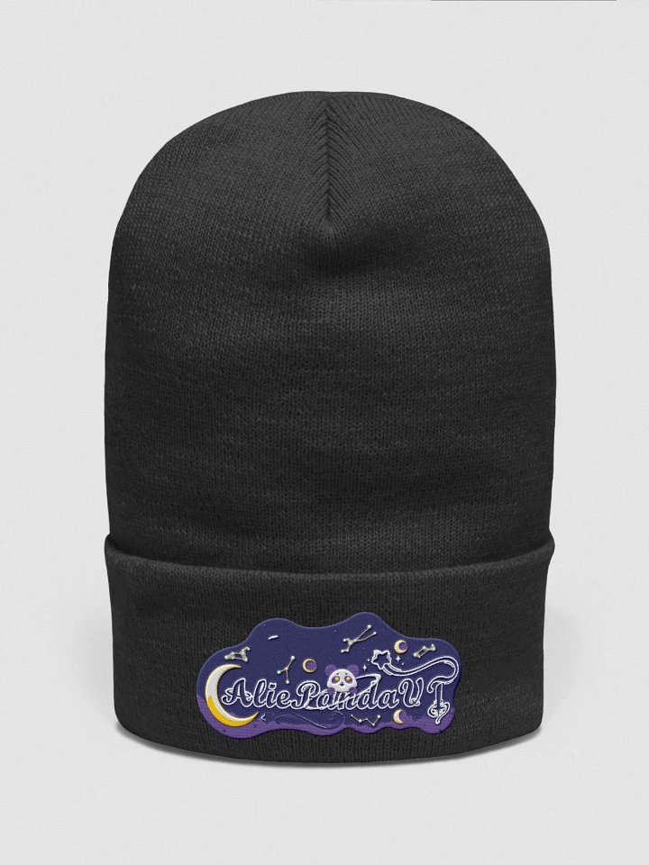 Celestial Panda Dreams Cuffed Beanie product image (2)