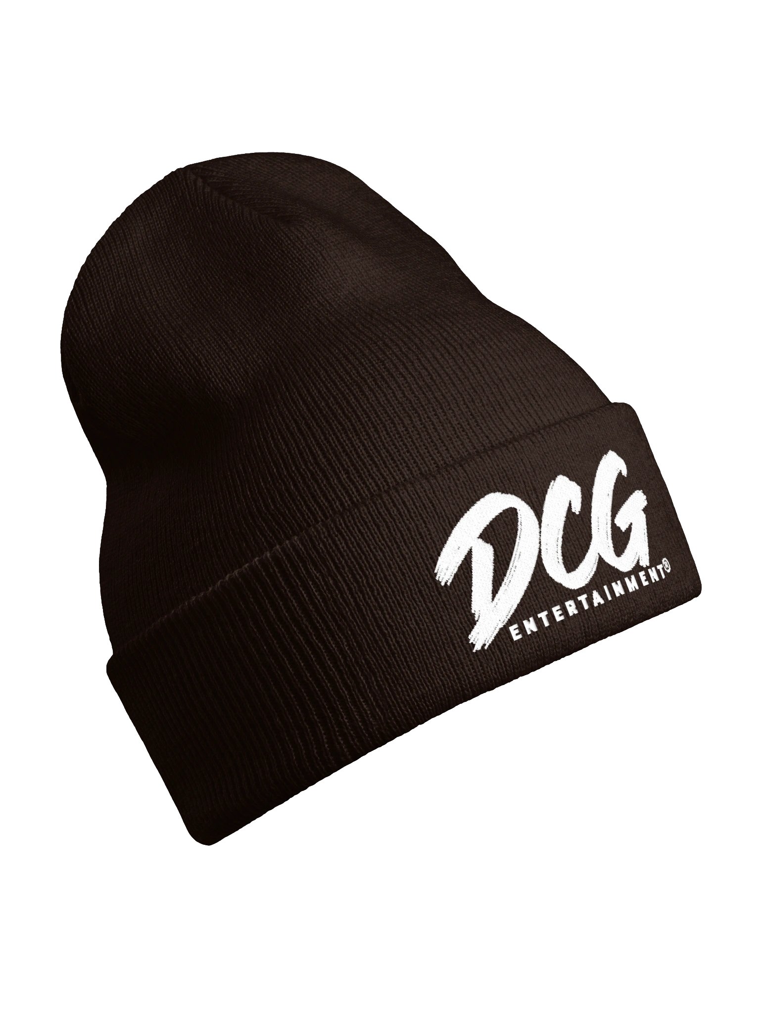 DCG Signature Cuffed Beanie – Embroidered White Logo product image (8)