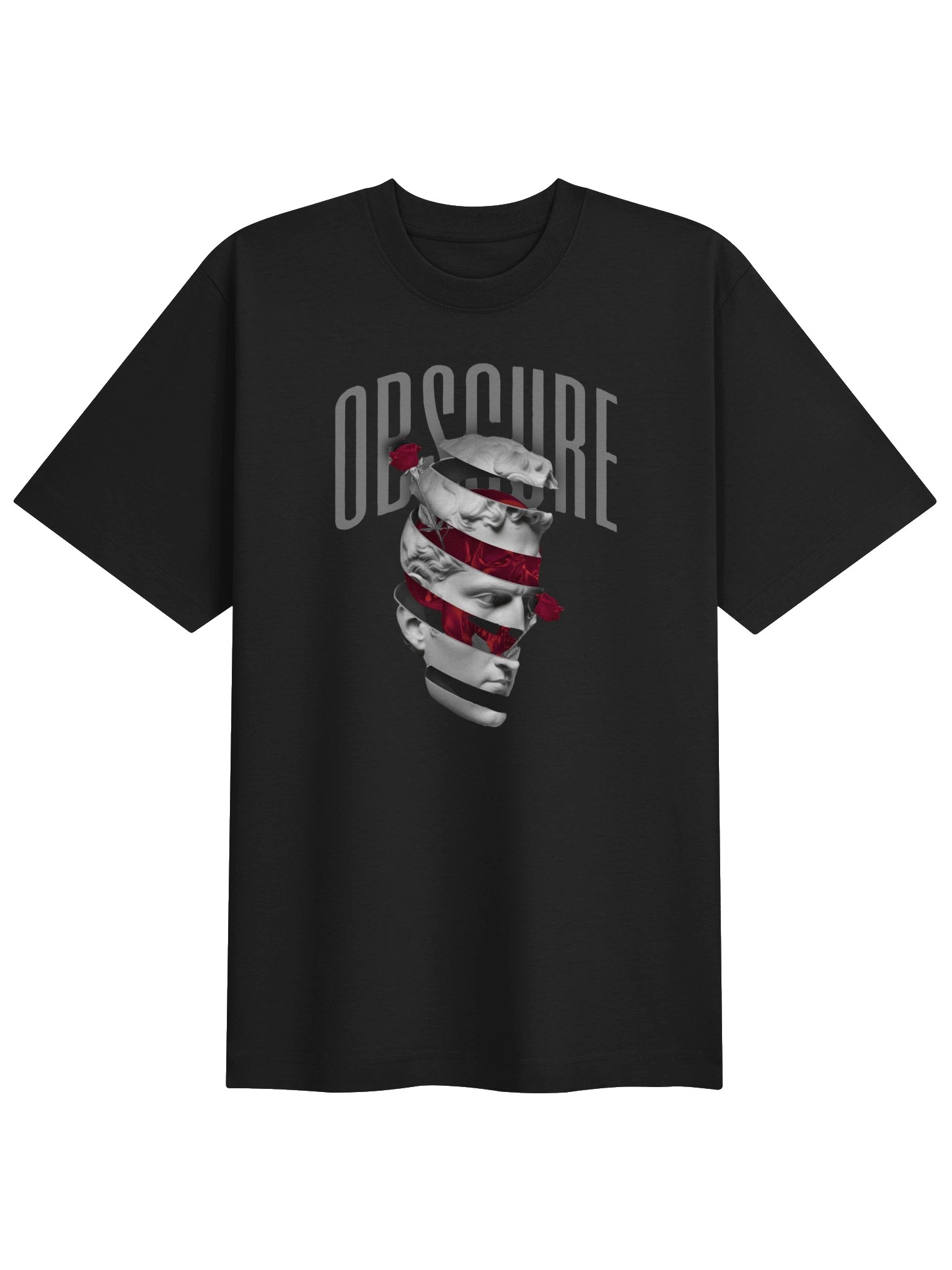 OBSCURE Fragmented Rose Head Tee product image (2)