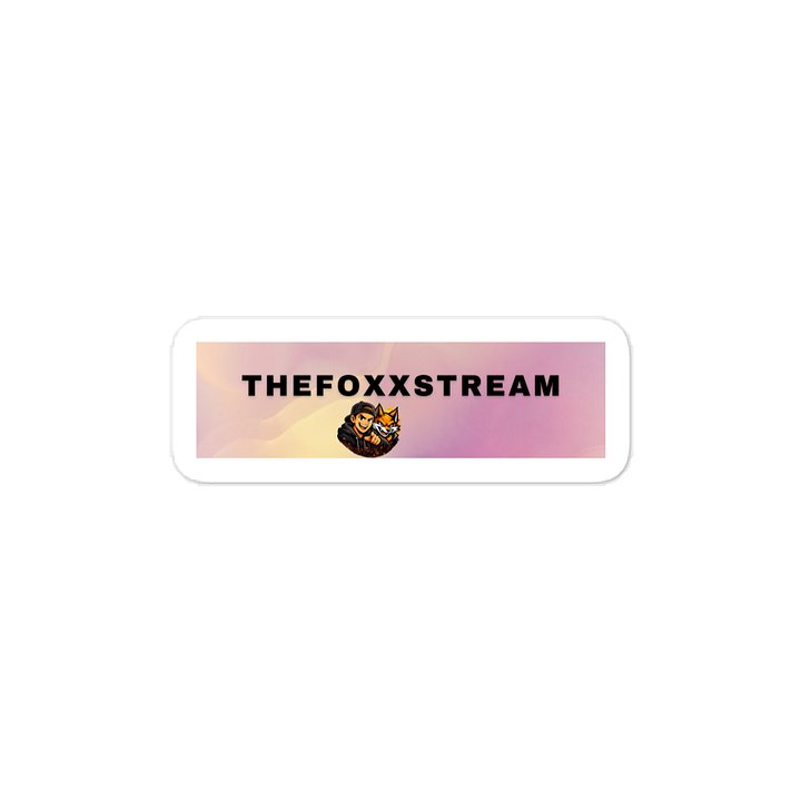 Foxx-Approved Kiss-Cut Vinyl Decals product image (1)