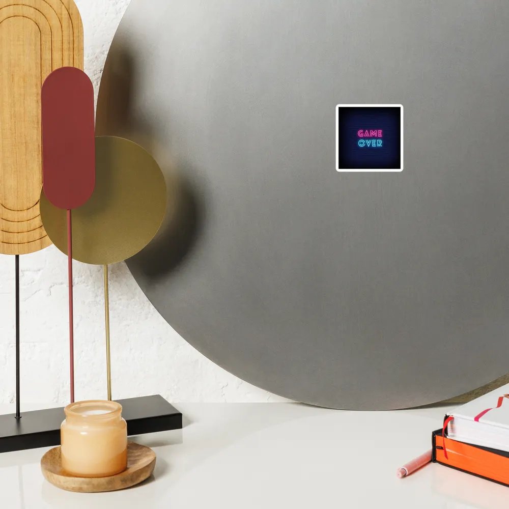 Aimant GAME OVER product image (10)