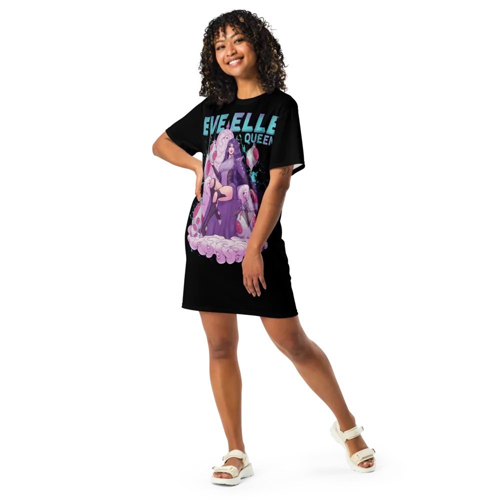 Eve Elle Alien Queen T-Shirt Dress - Black product image (7)