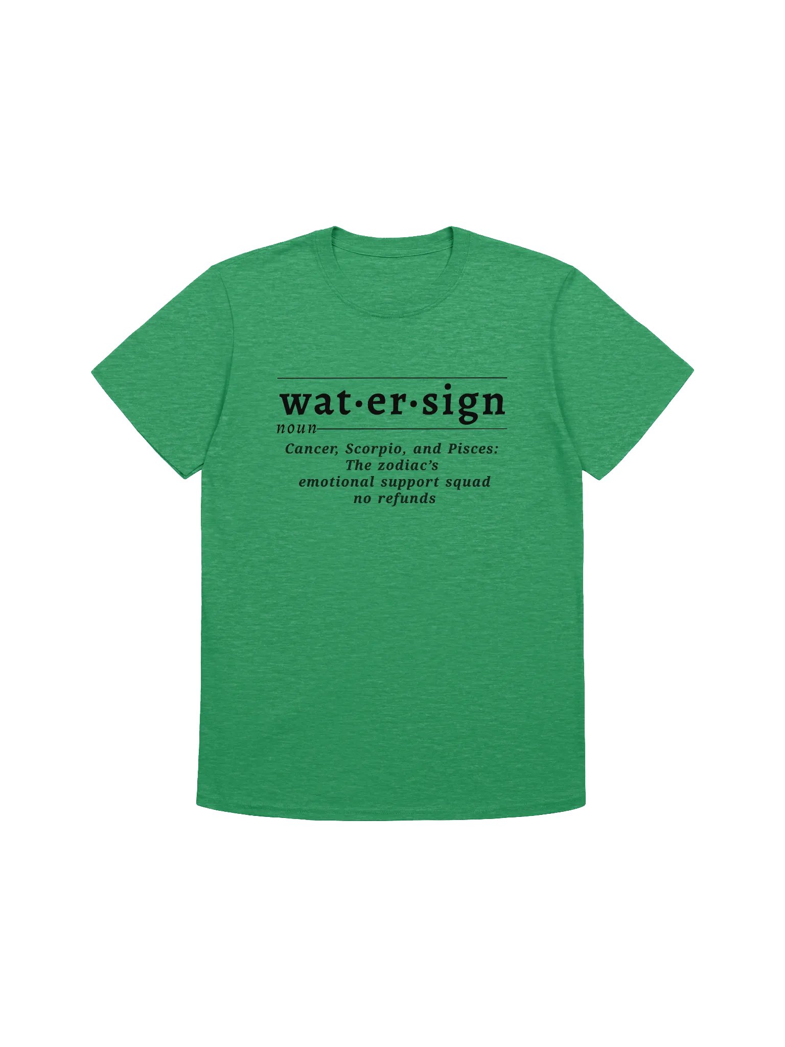 Water Sign Def Unisex Tee v1 product image (1)