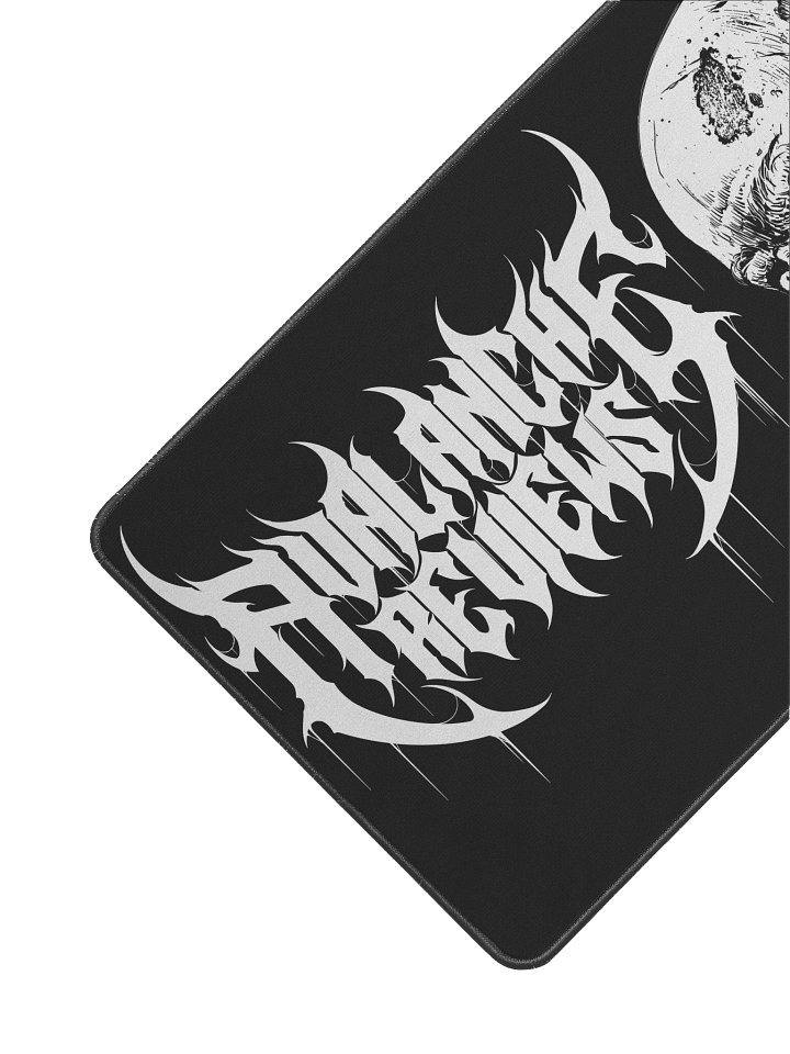Zombie Logo Desk Mat 12" x 22" product image (2)