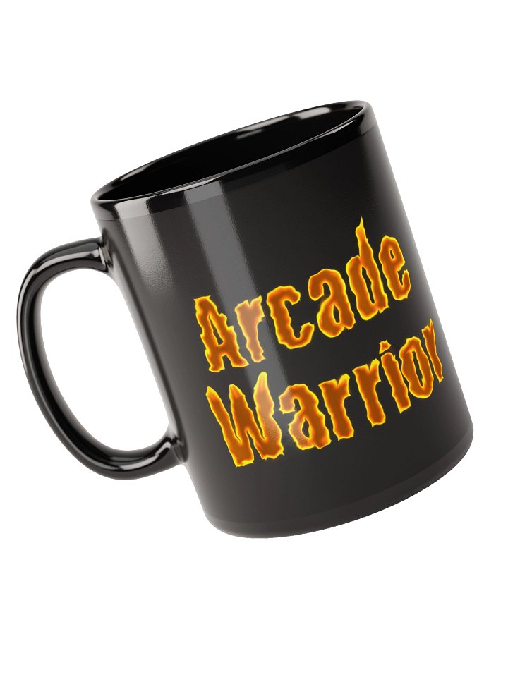 Arcade Warrior Logo Black Mug product image (1)