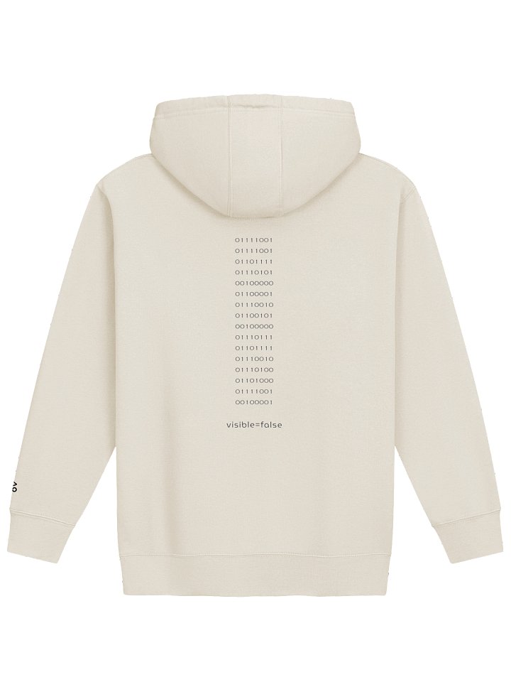 Void // Premium Hoodie by SOURCE CODE ORIGINAL. product image (2)