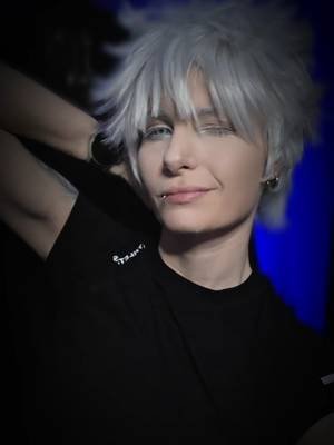 Blahhhh... . #cosplay #gojo #jjk #gojousatoru #jujutsukaisen 