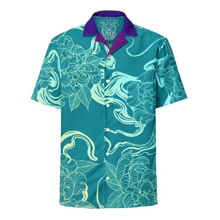 Ink Floral Hawaiian Shirt product image (1)