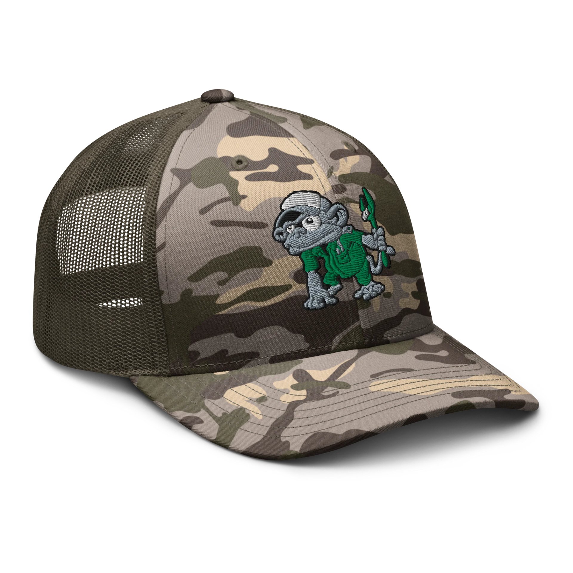 Embroidered Camo Hat product image (7)