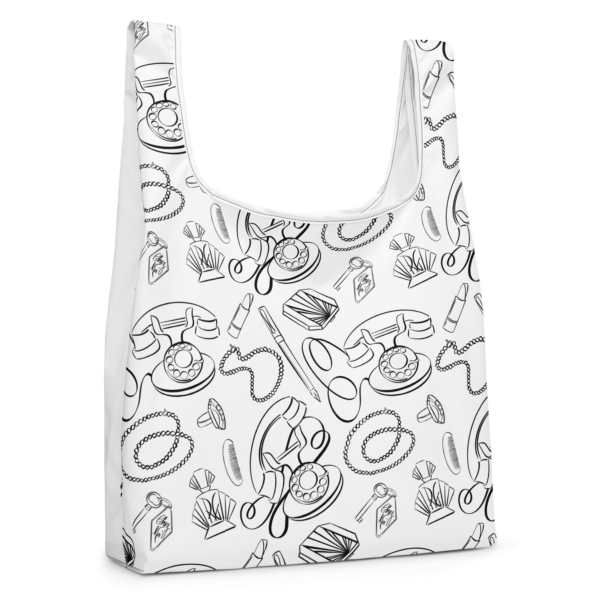 Gossip Quiver Pattern Tote Bag product image (4)