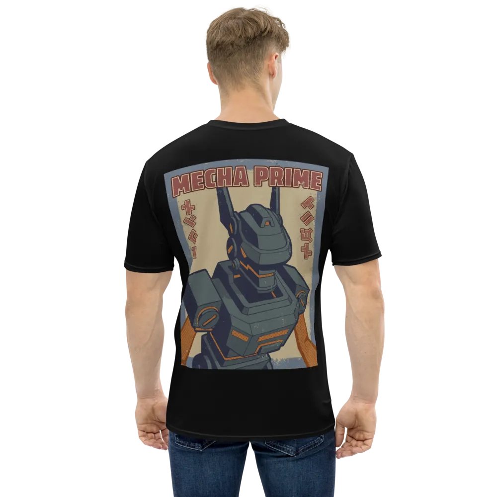 Mecha Prime Poster T-Shirt - Black product image (1)