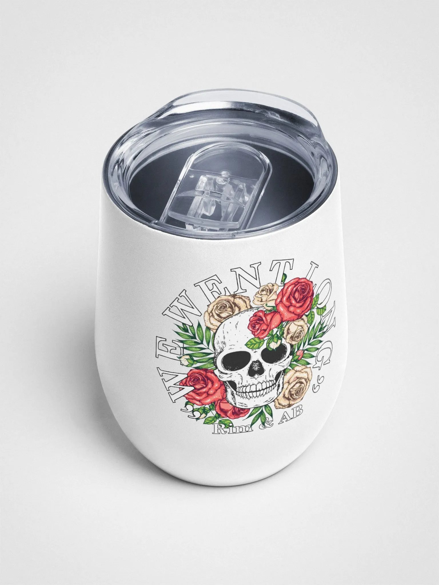 "We Went Long" Skull Wine Tumbler product image (2)