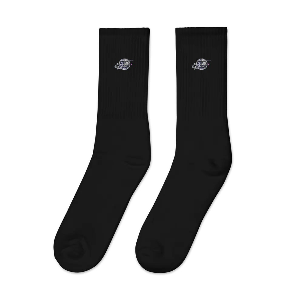 Damelio Logo | Embroidered Socks product image (2)