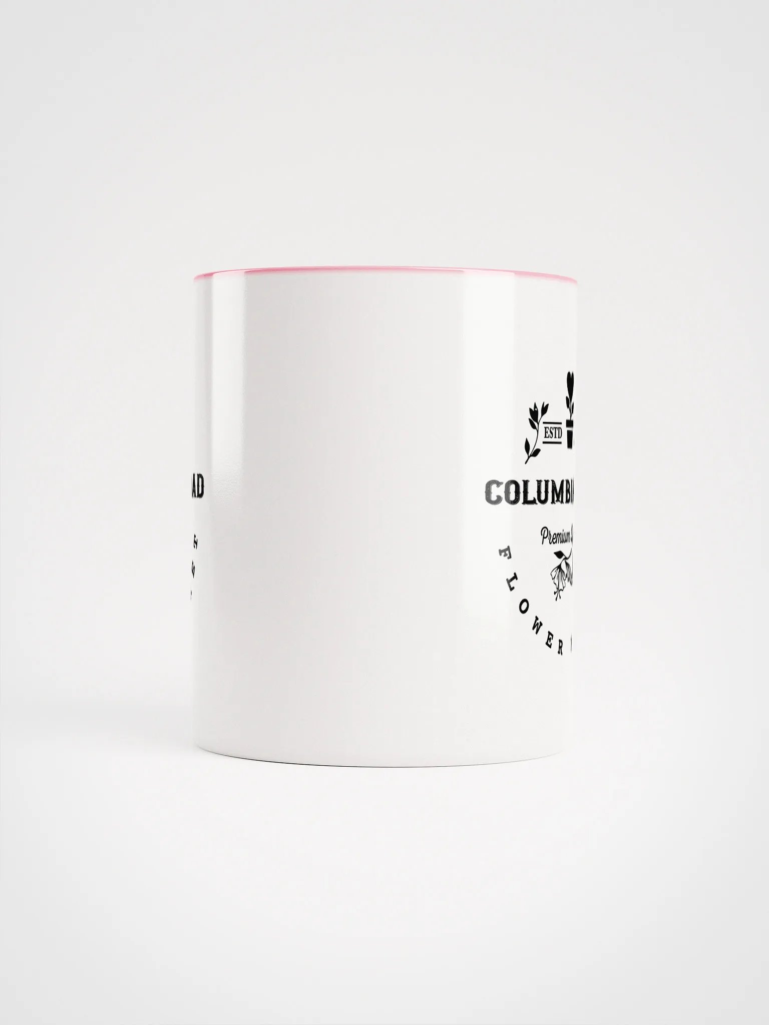 Columbia Road Market Peek-a-Boo Ceramic Mug (Pink) product image (5)