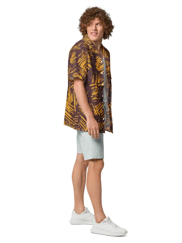 His House Aloha Shirt - Tiger Eye product image (3)