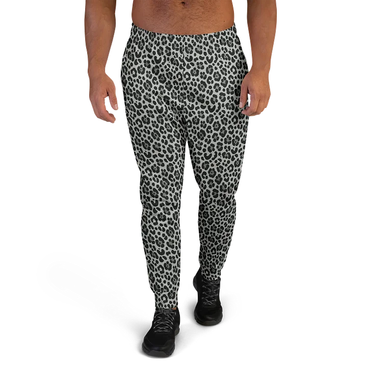 Stylish Bold Leopard Print Men’s Joggers product image (2)