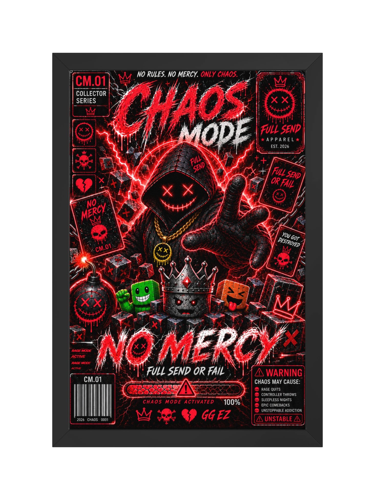 GAJ - CM.01 – Limited Edition Framed Poster product image (1)