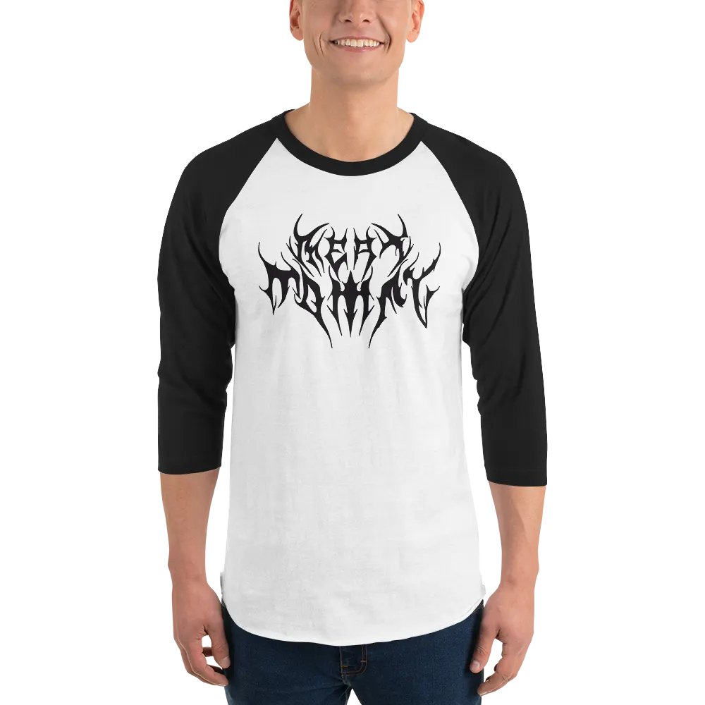 Metal Mommy Raglin T-Shirt product image (2)