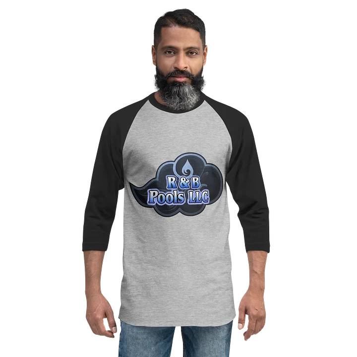 R&B Pools Cloud Logo Raglan Tee product image (2)