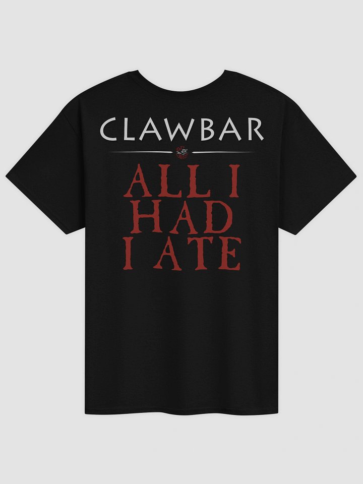 CLAWBAR ALL I HAD I ATE TEE product image (2)