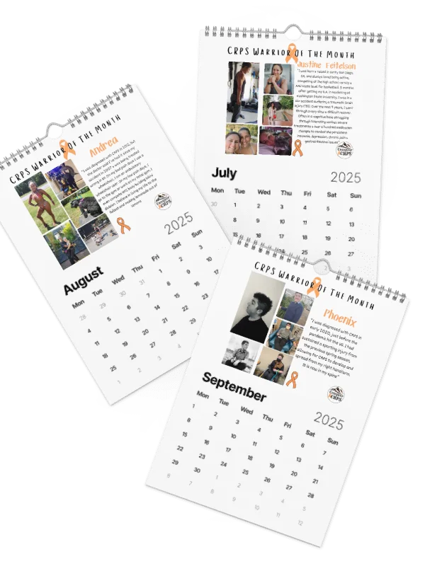 CRPS Warrior of the Month Calendar 2025 product image (2)