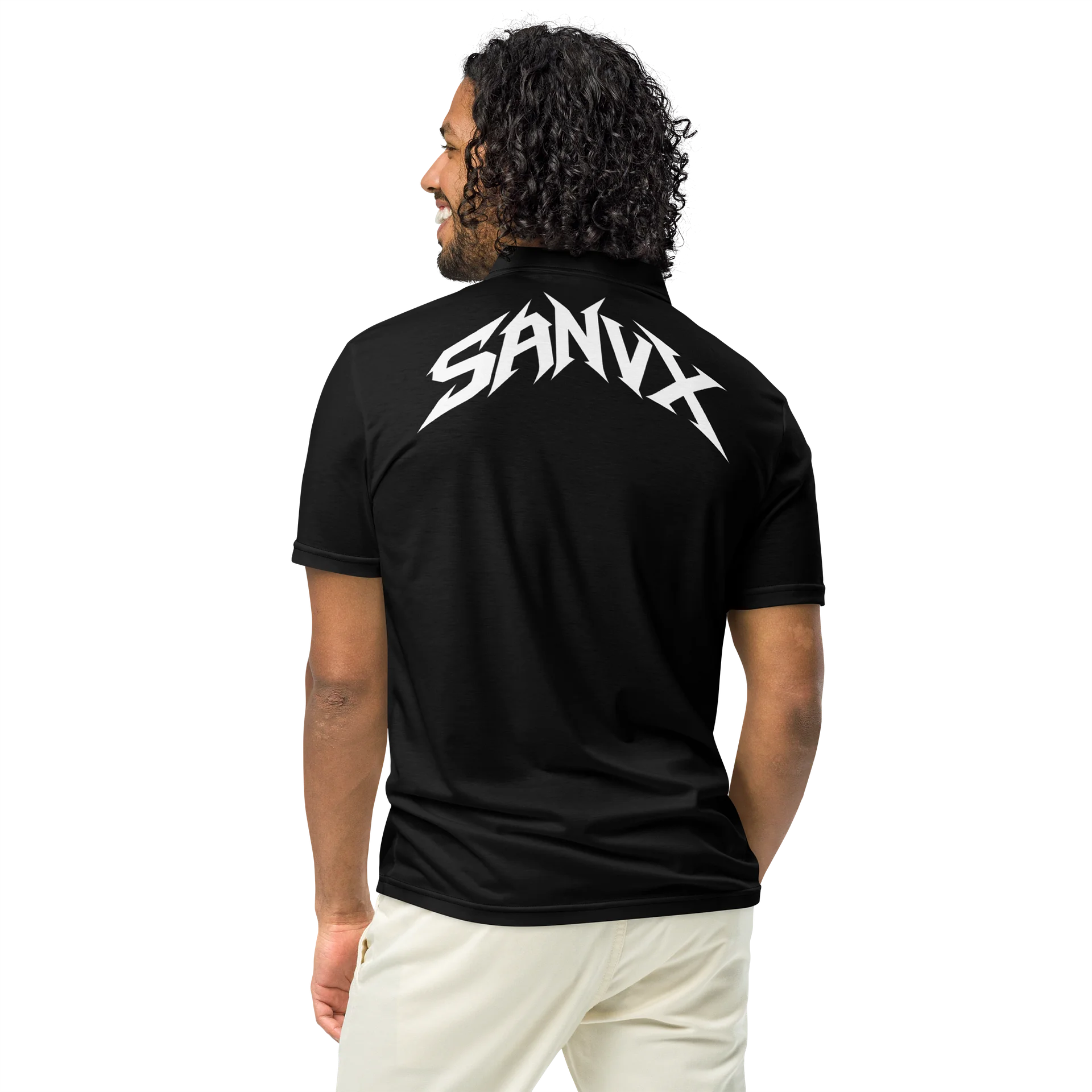 SANVX Abstract Emblem Polo product image (2)