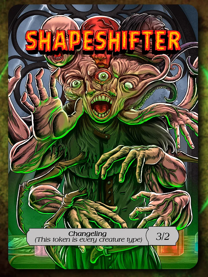 Shapeshifter 3/2 Full Art Token product image (1)