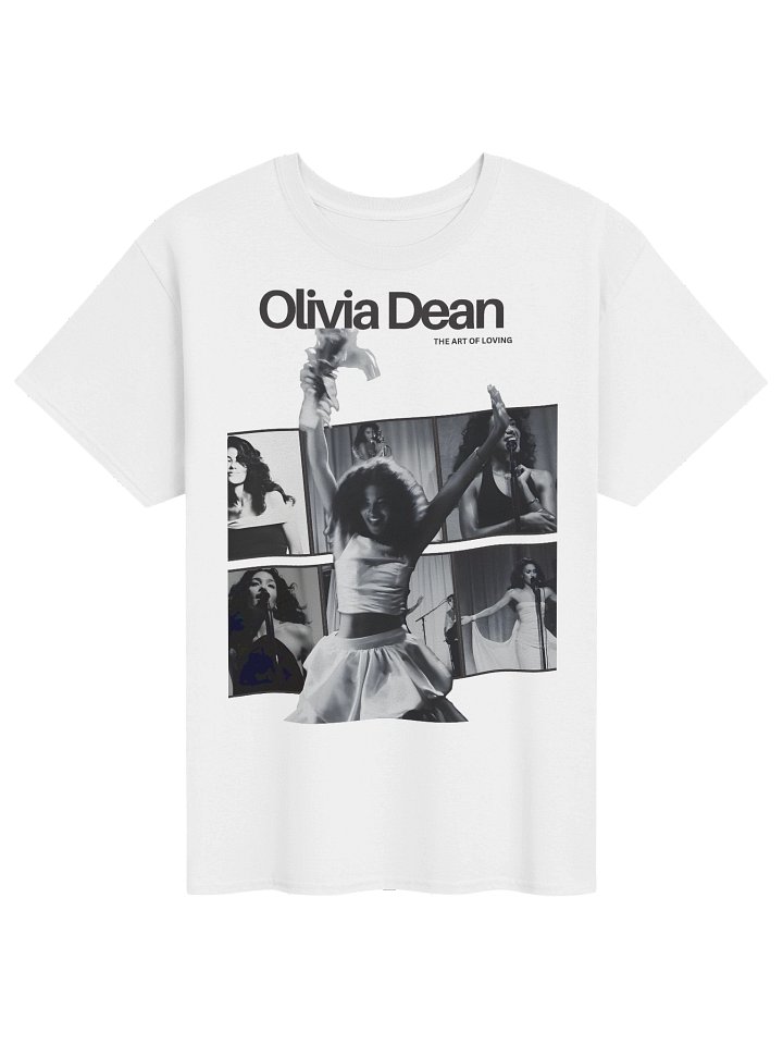 Olivia Dean The Art Portrait Tshirt product image (1)