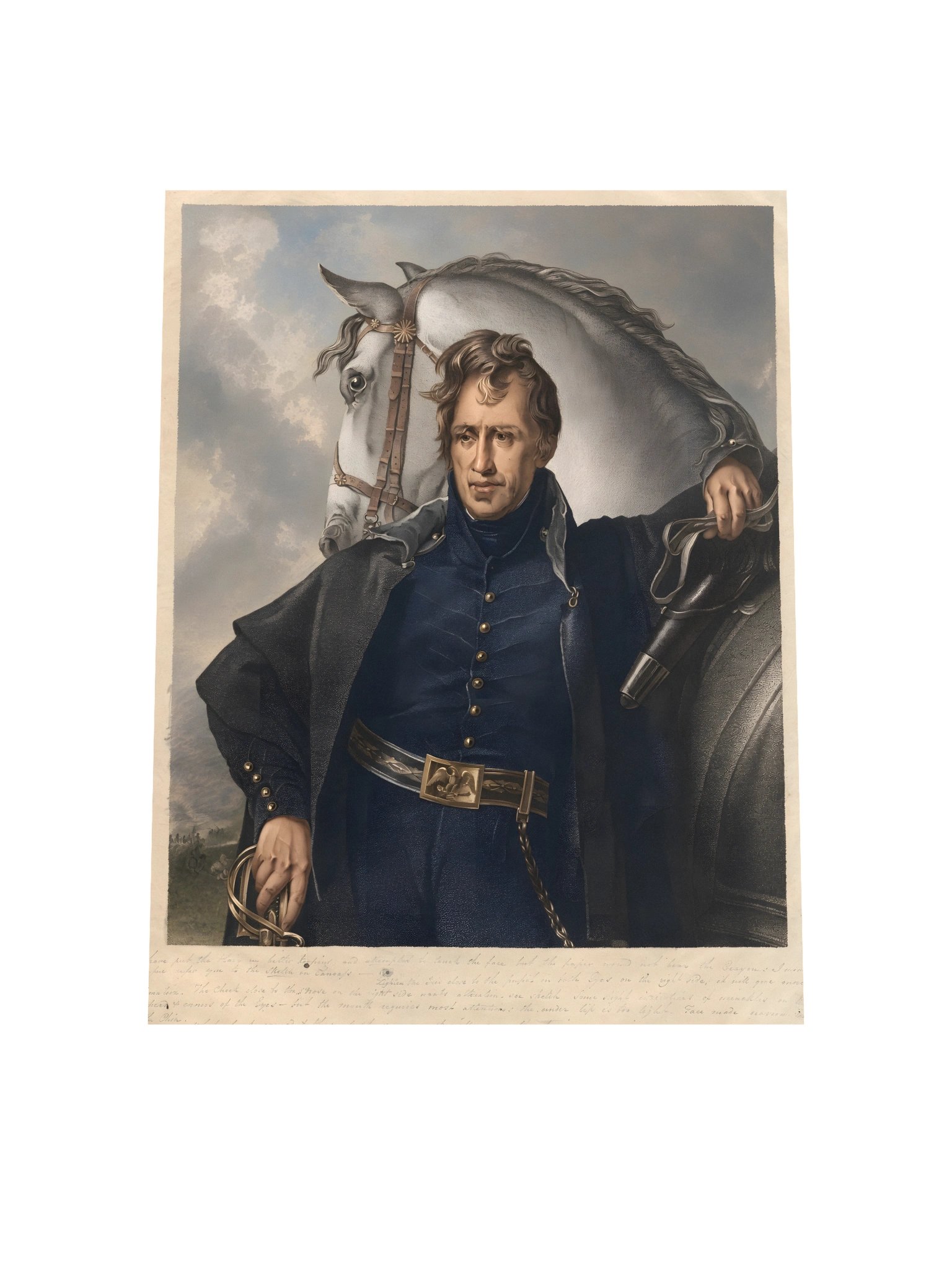 Andrew Jackson Portrait with Horse Poster product image (10)