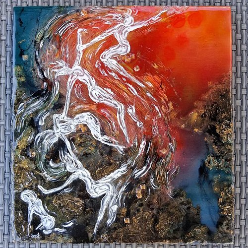 Finally finished my submission to ArtEvol at the Saatchi  Gallery!

This is a larger and more experimental version of another...